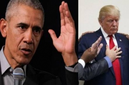 chaotic disaster, obama over US president Trumps action amid covid19