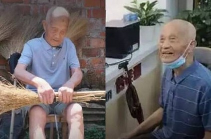 China 100 yr old man donates 10 yr savings to students