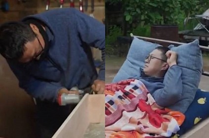 China man created bed with wheels netizens react