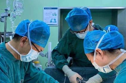 china man undergoes surgery to remove beer glass from rectum
