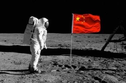 China second country to hoist the national flag on the moon.