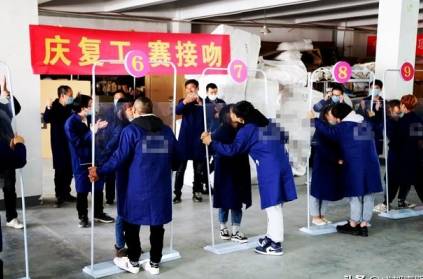 Chinese holding bizarre ‘kissing contest’ amid Covid outbreak