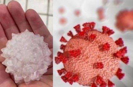 Coronavirus-shaped hailstones batter Beijing during freak thunderstorm