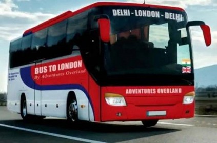Delhi to London Trip Via Bus at 15 lakh ticket prize