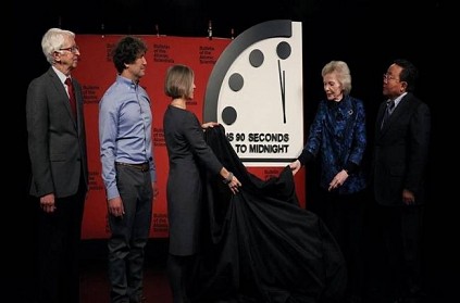 Doomsday clock Humanity is now 90 seconds away from catastrophe