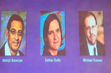 Economics Nobel for Abhijit Banerjee, Esther Duflo and Michael Kremer
