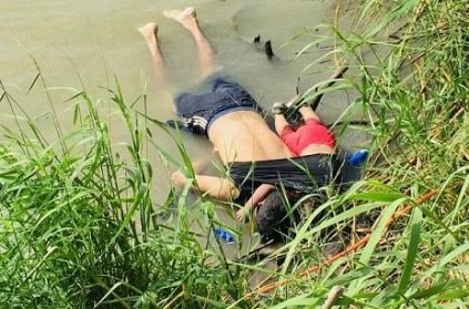 Father and daughter drowned at the Mexican border