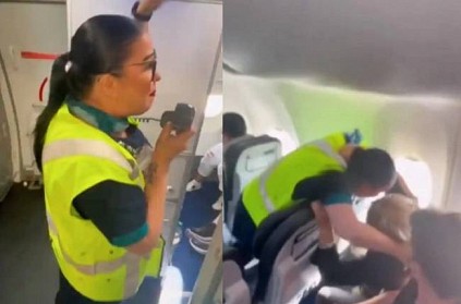 Flight attendant meets her favourite teacher after 32 years in plane