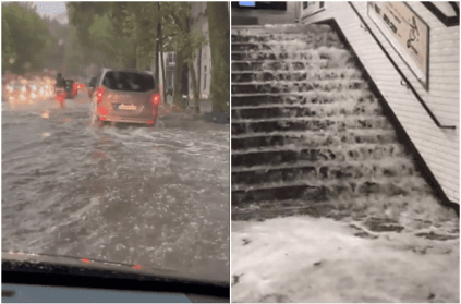 Floods in Paris hit by near monthly rainfall in 90 minutes