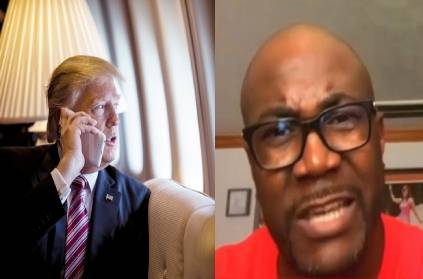 Floyd\'s brother interviewed Trump did not let himself speak
