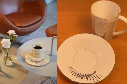 flying bird in Cup and saucer video gone viral among netizens