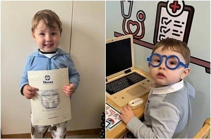 Four year old becomes UK youngest Mensa member