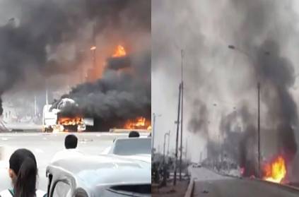 Gas tanker explodes kills 5, injured 50 in Peru\'s capital