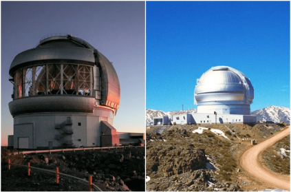 Gemini North telescope captures image of two galaxies merging