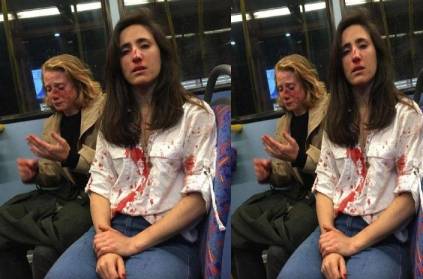 girls brutally beaten by group of men on bus in London