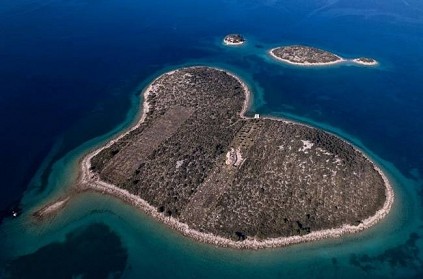 Heart shaped Adriatic islet in Croatia open for sale here the facts