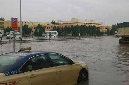 Heavy floods in Dubai due to Climate change and cloud bursts