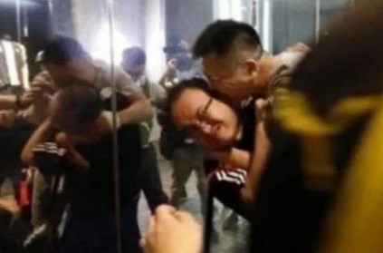 Hong Kong politician’s ear bitten off as protesters clash with police