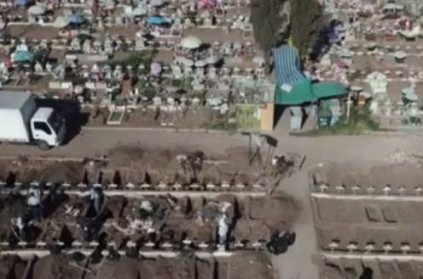 In Chili More than 2,000graves have been dug and ready