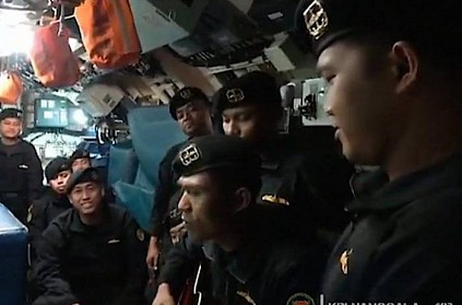 Indonesia Navy releases video of submarine crew singing farewell song