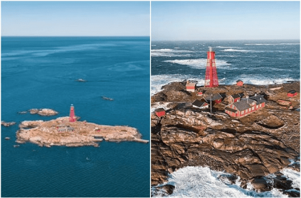 Inside the remote Swedish island surrounded by rocks