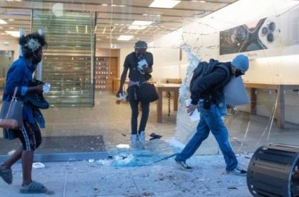 IPhone shops looting in US Apple Administration warning thieves
