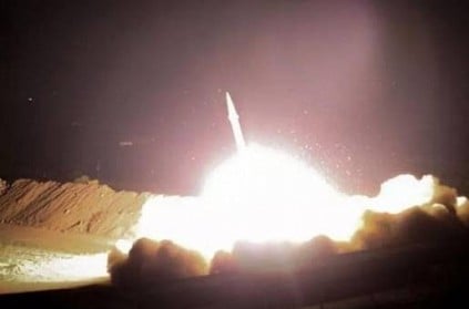 Iran fires missiles at US forces -Video release