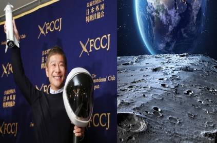 Japanese businessman has announce moon with a free ticket.