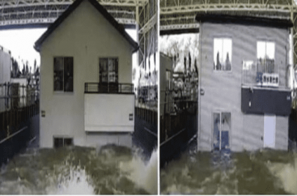 Japanese company invents flood resistant floating homes