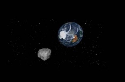 large asteroid will fly by the earth next month-nasa track