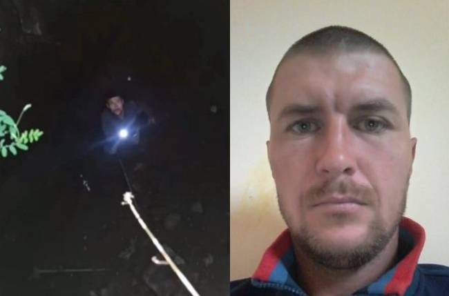 man-fall-into-24-feet-hole-survived-after-4-days-time-news