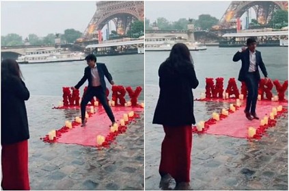 Man Proposes To Girlfriend by dancing Video goes viral
