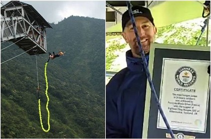 Man Sets New Bungee Jumping World Record