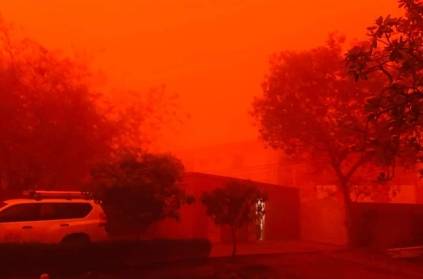 Massive Sandstorm Sweeps, Paints Sky Red In Dramatic Videos