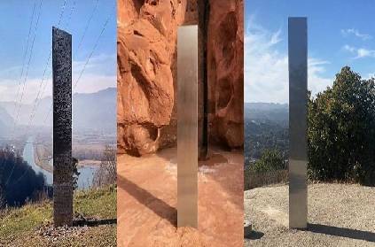 metal monolith spotted in california after utah and romania details