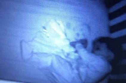Mom freaks out after seeing ghost baby on baby monitor