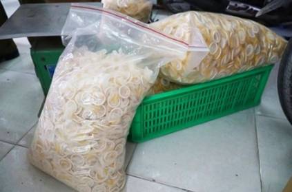 More than 300000 used condoms were being repackaged and sold in Vietna