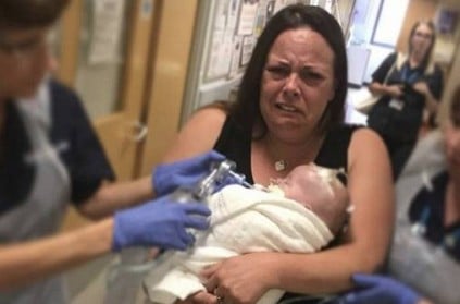 Mother\'s Final Goodbye to 3 Month old Son Devastating Moment