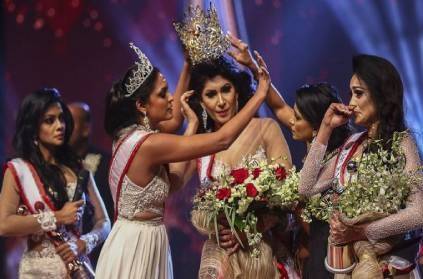 Mrs Sri Lanka leaves stage in tears after snatches crown