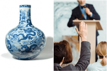 Mysterious bidding war over ordinary Chinese vase