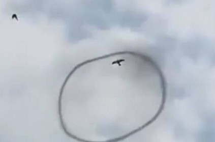 Mysterious black ring spotted in Lahore sky video goes viral
