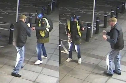 Old man fights off robber at ATM video goes viral on social media