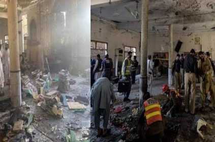pakistan peshawar mosque blast many people injured