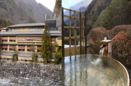 1300 year old hotel has been run in Japan for 52 generations