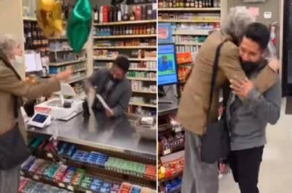 86 yr old woman splits her lottery prize with cashier