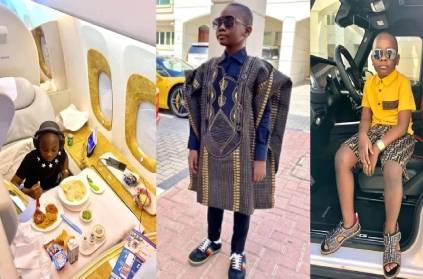 A boy from Nigeria is known as a young millionaire