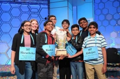 Record 8 children win Scripps national spelling Bee in the US