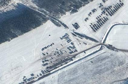 Satellite images show massive Russian build-up near Ukraine