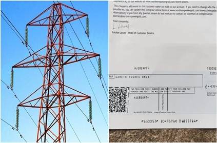 UK electricity board sends 23,49,02,91,00,00,000 rupees Compensation t