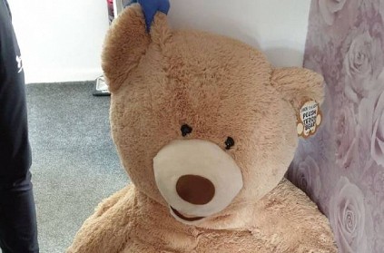 police search in home found thief who hide inside bear